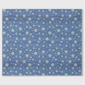 フローラモダン木材人気がある包装紙 ラッピングペーパー (フラット)