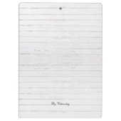 フローラモダン植物性フローラ白木 クリップボード (裏面)