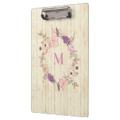 フローラモダン植物水カラーウッドサングリア クリップボード (左)