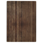 フローラモダン植物水彩フローラ木材 クリップボード (裏面)