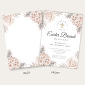 フローラモダン牡丹宗教復活祭ブランチ 招待状