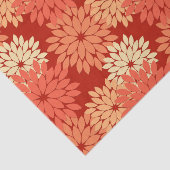 フローラモダン着物プリントまんだらみかん 薄葉紙 (詳細)