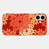 フローラモダン着物プリントまんだらみかん Case-Mate iPhoneケース (裏面 (横))