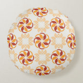 フローラモダン美しい円枕 ラウンドクッション (正面)