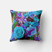 フローラモダン花 クッション (裏面)