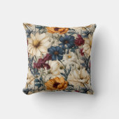 フローラモダン野の花 クッション (正面)