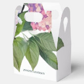 フローラモダンBoho書道の結婚ありがとう フェイバーボックス (オープン)