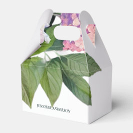 フローラモダンBoho書道の結婚ありがとう フェイバーボックス