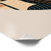 フローラモダンBoho Moon印刷可能ポスター ポスター (コーナー)