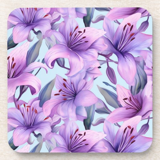 フローラモチーフ コースター (正面)