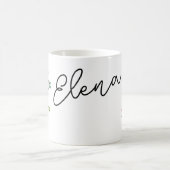 フローラモチーフ コーヒーマグカップ (中央)