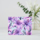 フローラモチーフ シーズンポストカード (スタンド正面)