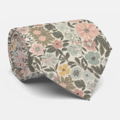 フローラモチーフ ネクタイ (ロール)