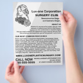 フローラモデル、整形外科医、整形外科 チラシ (手)