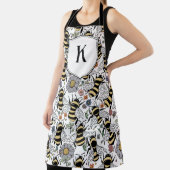 フローラモノグラムのまわりに エプロン (インサイチュ)