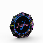 フローラモノグラムエレガント フォトブロック (左)