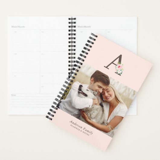 フローラモノグラムギャラリーの4枚の写真（月刊） プランナー手帳 (ディスプレー)