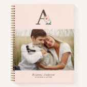 フローラモノグラムギャラリー4枚の写真 ノートブック (正面)