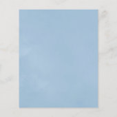 フローラモノグラムクレストカップルシャワー招待状 チラシ (裏面)