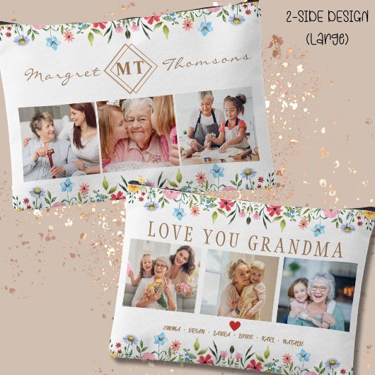 フローラモノグラムフォトアクセサリーポーチTo Mom アクセサリーポーチ