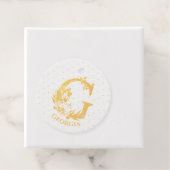 フローラモノグラム文字G for Fiona フェイバータグ (箱)