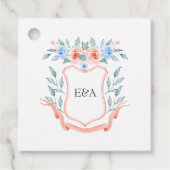 フローラモノグラム結婚クレスト フェイバータグ (正面)