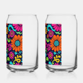 フローラモノグラム結婚シャンパンフルテス ガラス缶 (左)