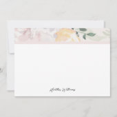 フローラモノグラム ノートカード (正面)