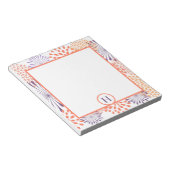 フローラモノグラム ノートパッド (アングル)