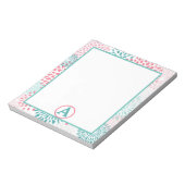 フローラモノグラム ノートパッド (回転)