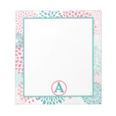 フローラモノグラム ノートパッド (正面)