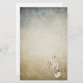 フローラモノグラム 便箋 (正面/裏面)