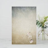 フローラモノグラム 便箋 (スタンド正面)