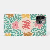 フローラモノグラム Case-Mate iPhoneケース (裏面(横))
