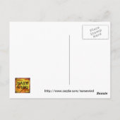 フローラモノグラムB ポストカード (裏面)