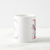 フローラモノグラムEマグ コーヒーマグカップ (中央)