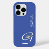 フローラモノグラムG退職 Case-Mate iPhoneケース (裏面)