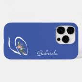 フローラモノグラムG退職 Case-Mate iPhoneケース (裏面 (横))