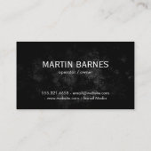 フローラモノグラムII |ルクス 名刺 (裏面)