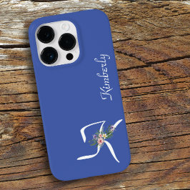 フローラモノグラムK退職 Case-Mate iPhone 14 PROケース