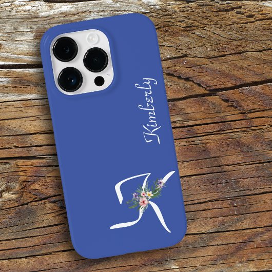 フローラモノグラムK退職 Case-Mate iPhoneケース