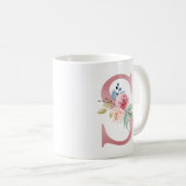 フローラモノグラムSマグ コーヒーマグカップ (正面右)