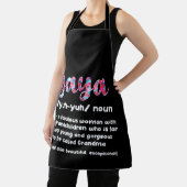 フローラヤヤ定義おばあちゃん母の日のおじいちゃん エプロン (インサイチュ)