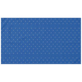 フローラユダヤ星のダークブルー(大) テーブルクロス (正面(横))