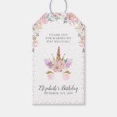 フローラユニコーンプリンセス ギフトタグ (正面)