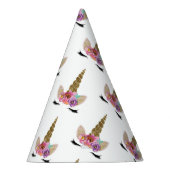 フローラユニコーンホーンマジカルガールズバースデーパーティー パーティーハット (右)