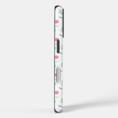 フローラユニコーン顔モノグラパーソナライズされたム Case-Mate iPhoneケース (裏面 / 右)