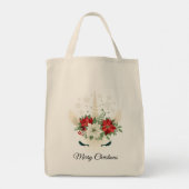 フローラユニコーン |メリークリスマス トートバッグ (裏面)