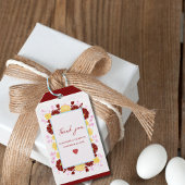 フローラユニークエレガントなウェディングフライトギフトラベル ギフトタグ