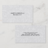 フローラユニークダマスクグレースペシャルプレーン 名刺 (正面/裏面)